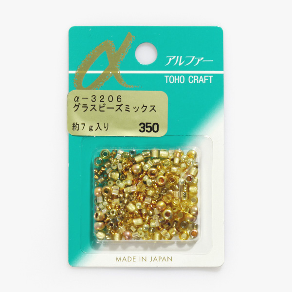 퀼트의시작은? 엔조이퀼트와 함께,[토호] 글래스 믹스 비즈 - 3206