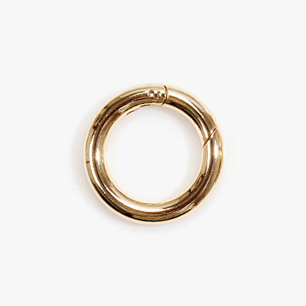 퀼트의시작은? 엔조이퀼트와 함께,[퀼트부자재] 마크라메 오픈 키오링 25mm 1개 - 골드