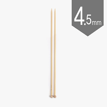 [튤립] 대나무 싱글 포인트 대바늘 4.5mm KNS140450 (개)
