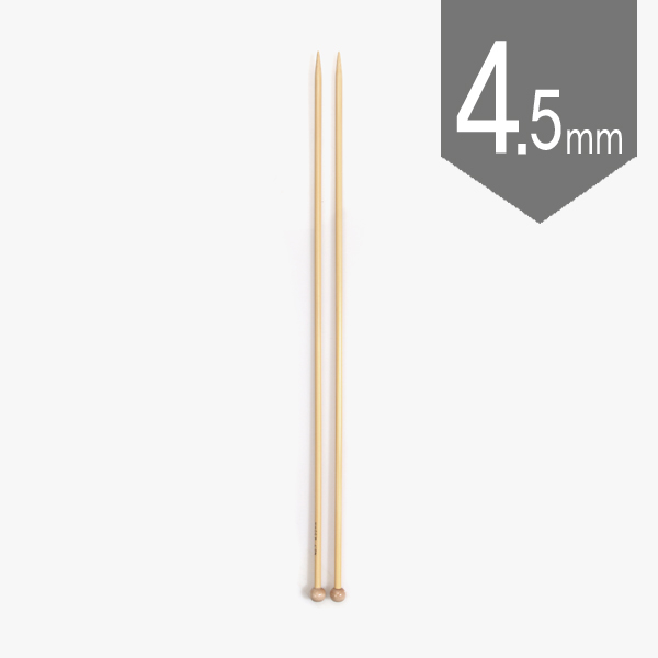 퀼트의시작은? 엔조이퀼트와 함께,[튤립] 대나무 싱글 포인트 대바늘 4.5mm KNS140450