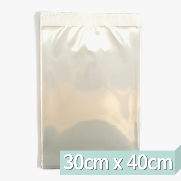 [기타부자재] 접착비닐 포장봉투 - 30cm x 40cm
