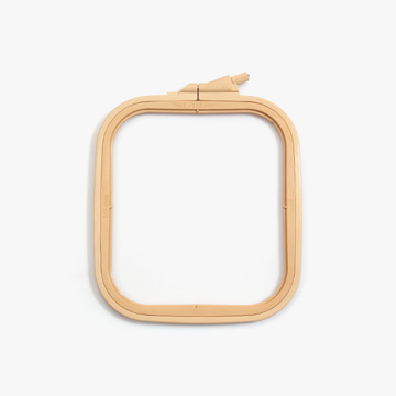 [너즈] 플라스틱 베이지 사각 수틀 - 14.5cm x 16.5cm 170-12 BEIGE (개)