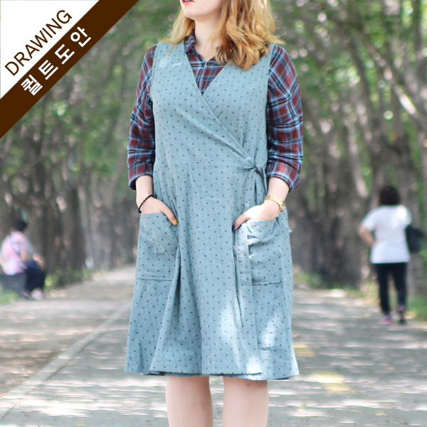 [바이핸즈] 퀼트도안 - 퐁퐁(대형도안)