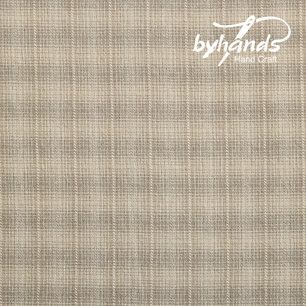 [바이핸즈] 러블리 선염체크원단 - 코블스톤(더블롤링 10YD)