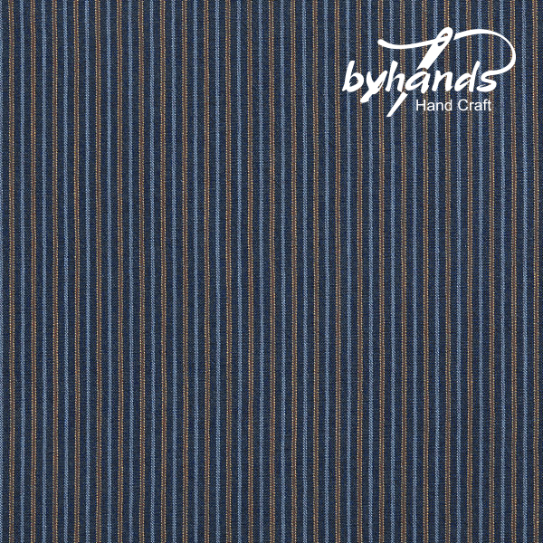 [바이핸즈] 뉴트로 선염체크원단 - 타페스트리(더블롤링 10YD)