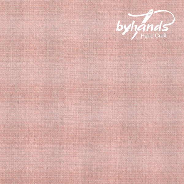 [바이핸즈] 소프트 그라데이션 선염체크원단 - 인디핑크(더블롤링 10YD)