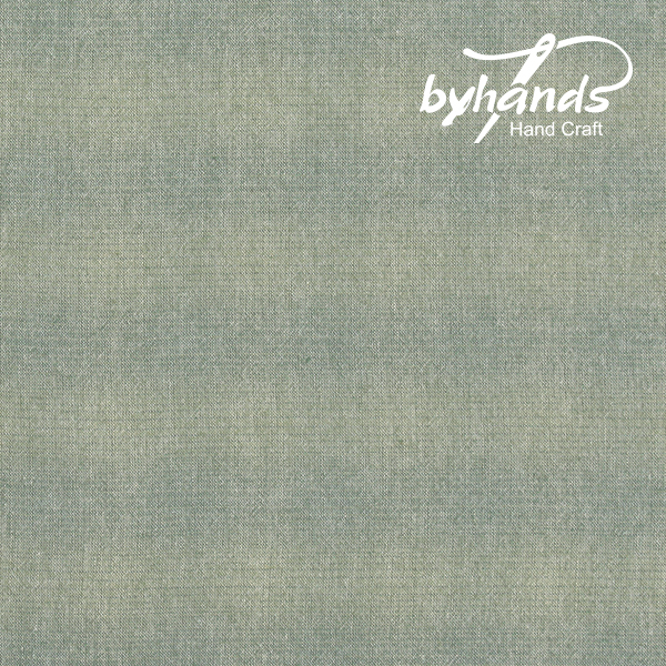 [바이핸즈] 소프트 그라데이션 선염체크원단 - 그린(더블롤링 10YD)