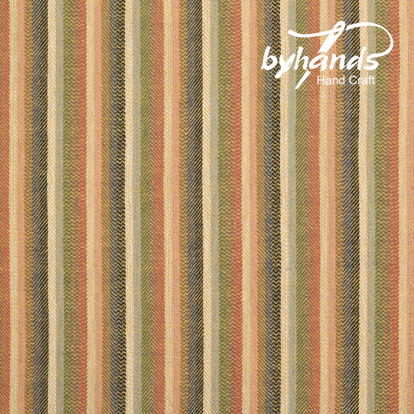 [바이핸즈] 헤링본 선염체크원단 - 옐로우(더블롤링 10YD)