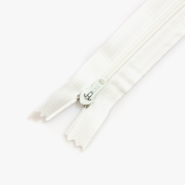 퀼트의 명가 엔조이퀼트,[퀼트부자재] 이불, 대형쿠션용 기본 지퍼 120cm-흰색