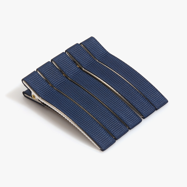 [퀼트부자재] 소품제작용 머리핀 6cm 5개 1SET - 네이비