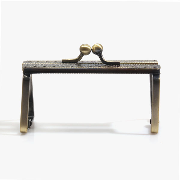 [퀼트부자재] 단청무늬 사이드 스퀘어 미니 프레임 9cm - 청동