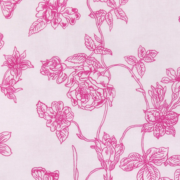 [프리스피릿(로완)] 우드랜드 워크 버터플라이 인 더 가든 프린트원단 - 세리즈 (1/2Yd)