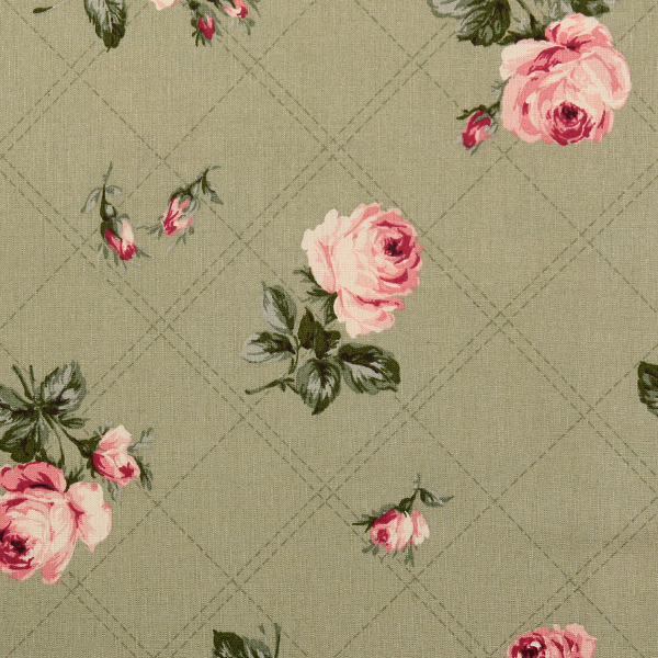 [유와] 뮐루즈 컬렉션 디스크레 셔팅 프린트원단 - 삭스 (1/4yd) (D01)825613-C