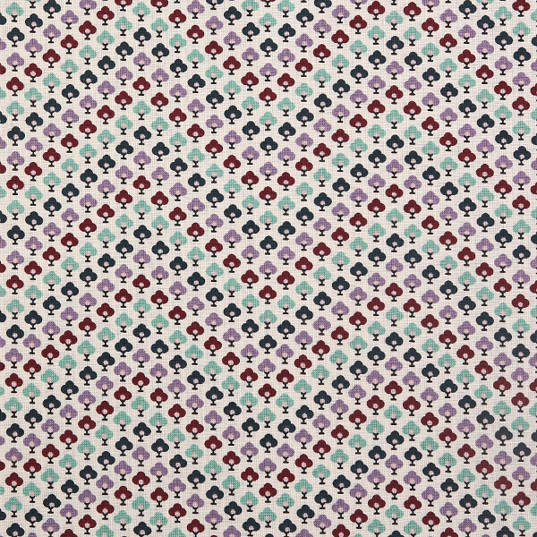 [라일리블레이크] 썸머 하우스 컬렉션 토피어리 셰브런 프린트원단 - 라벤더