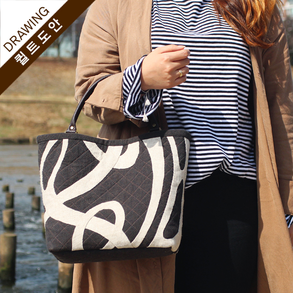 [바이핸즈] 퀼트도안 - 모션토트백