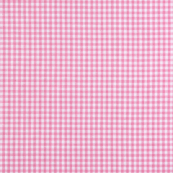 [국산선염] 컨츄리체크 34 선염체크원단 - 핑크