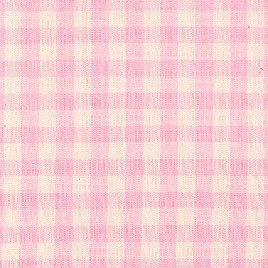 [국산선염] 컨츄리체크 53 선염체크원단 - 핑크 (1/2Yd)