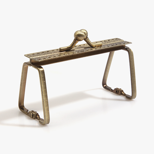 [퀼트부자재] 스퀘어 단청무늬 미니 사각프레임 8.5cm - 청동