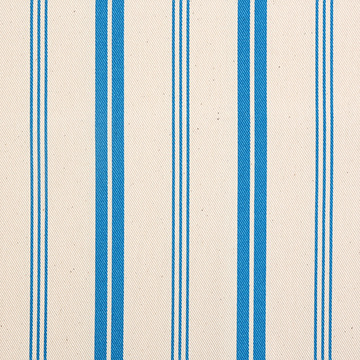 [코튼프린트] 대폭 멀티 스트라이프 캔버스 프린트원단 - 블루 (개)