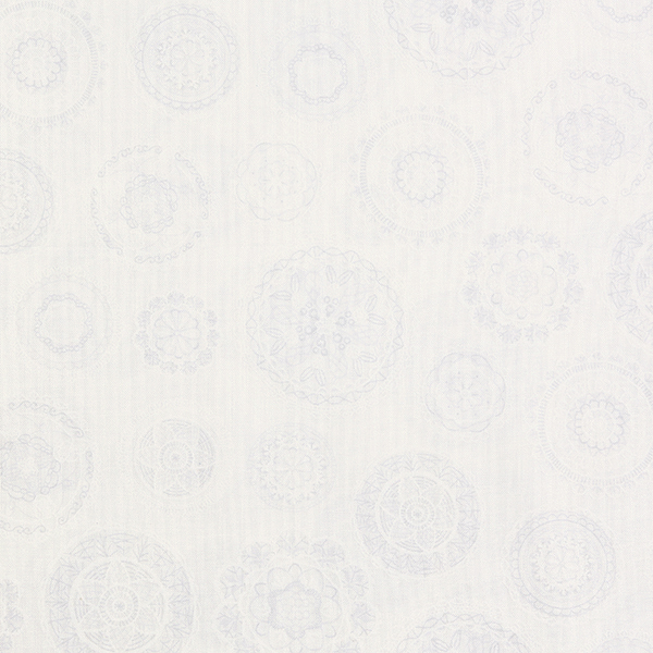 퀼트의 명가 엔조이퀼트,[코스모] 레이스 쉴드 03 셔팅 프린트원단 - 화이트그레이