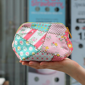 [바이핸즈] 퀼트패키지 소품 - 피드색 파우치 (개)