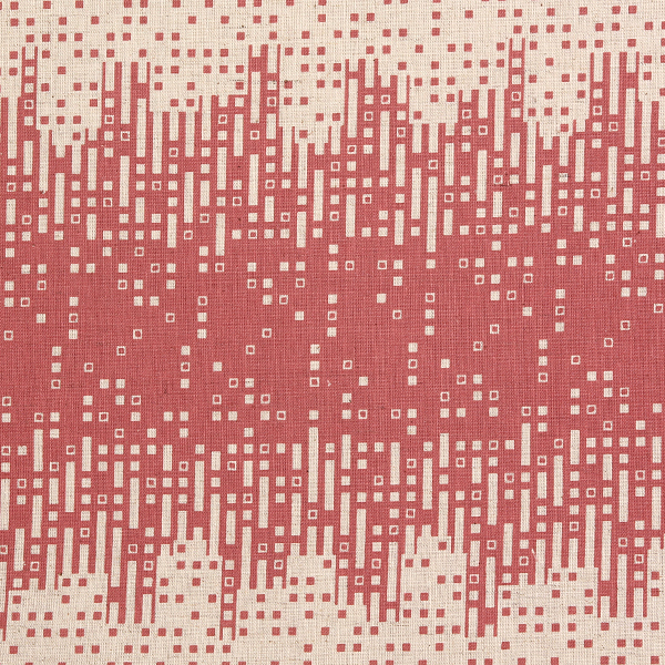 퀼트의시작은? 엔조이퀼트와 함께,[코카] 타유투 레인 린넨 시팅 프린트원단 - 핑크