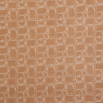 [라일리블레이크] 팜 걸 빈티지 컴패니언 캐닝 자스 프린트원단 - 넛메그 (1/2Yd)