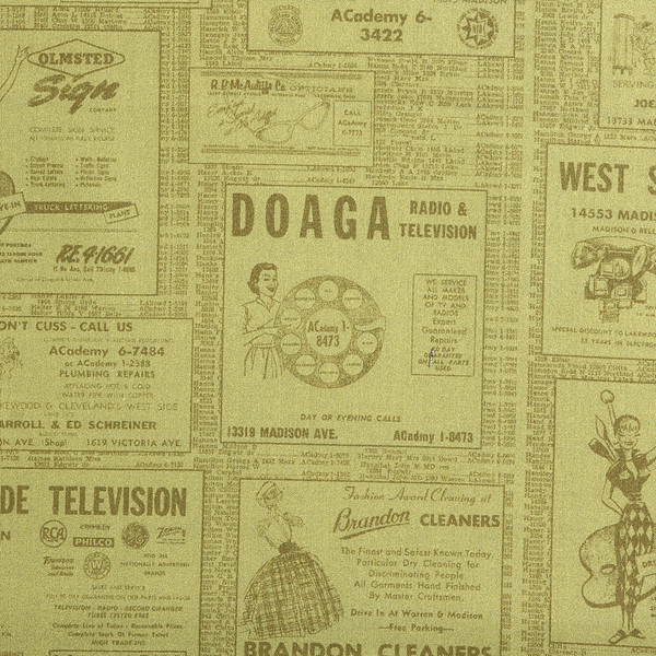 [페인트브러쉬] 링링 폰북 그린 프린트원단 - 그린