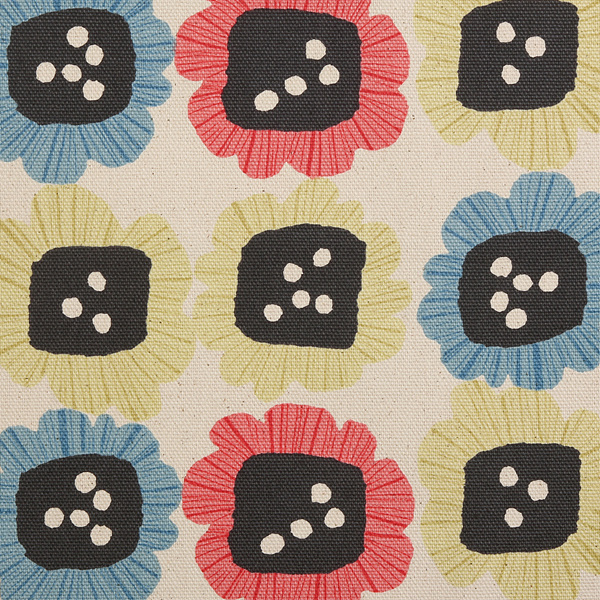 [코스모] 북유럽의 숲 21705 01 옥스포드 프린트원단 - 아이보리