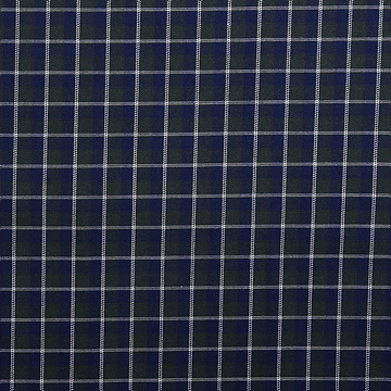 [로버트카프만] 대폭 리스본 브러시드 케이버리 플라이드 체크원단 - 헌터 (1/2Yd)