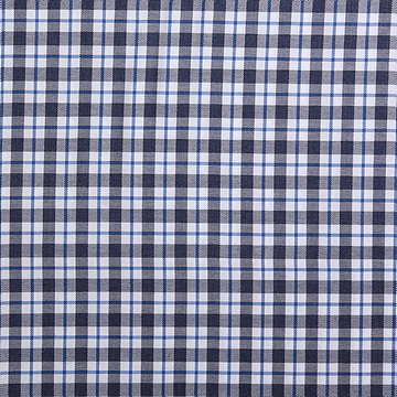 [로버트카프만] 대폭 리스본 브러시드 매디슨 플라이드 체크원단 - 로얄 (1/2Yd)