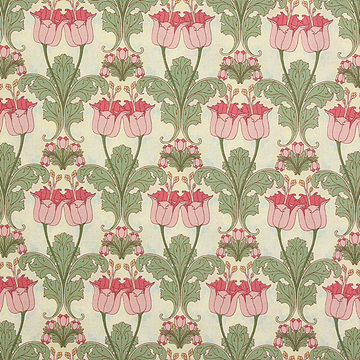 [유와] 뮐루즈 컬렉션 윌로우 프린트원단 - 크림 (1/4yd) (D01)MU829706-E (개)