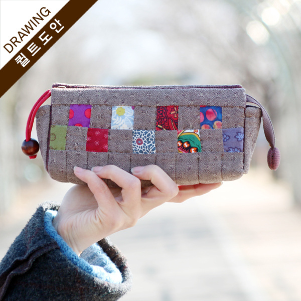 [바이핸즈] 퀼트도안 - 카츠파우치