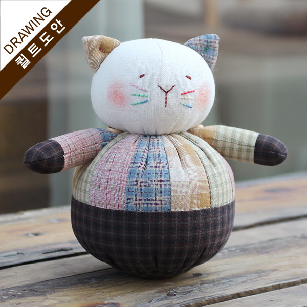 [바이핸즈] 퀼트도안 - 오뚝이 인형 푸푸