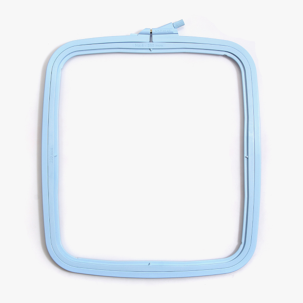 퀼트의시작은? 엔조이퀼트와 함께,[너즈] 플라스틱 블루 사각 수틀 - 25cm x 28cm 170-14 BLUE