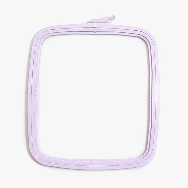 퀼트의시작은? 엔조이퀼트와 함께,[너즈] 플라스틱 라일락 사각 수틀 - 25cm x 28cm 170-14 LILAC