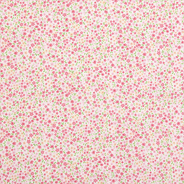 [다이와보] 포플린 피오레 컬렉션 10352 프린트원단 - 핑크 (1/2Yd)