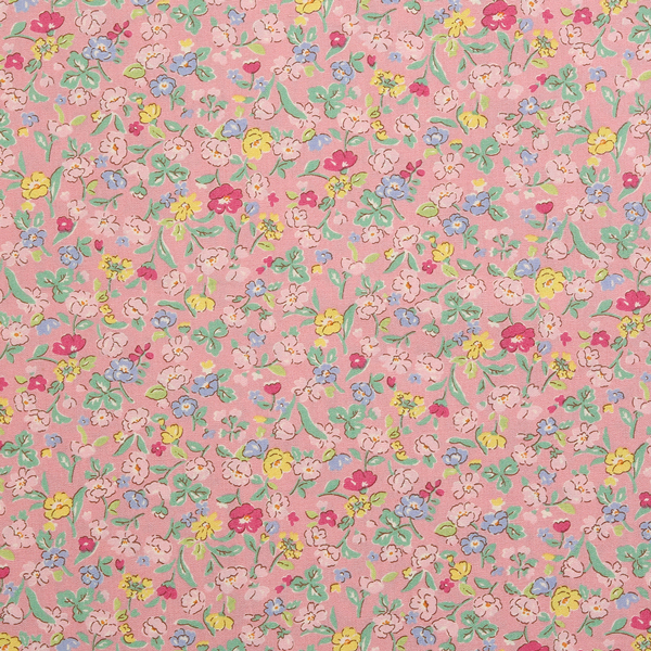 퀼트의시작은? 엔조이퀼트와 함께,[고바야시] 잔꽃무늬 6848 프린트원단 - 핑크