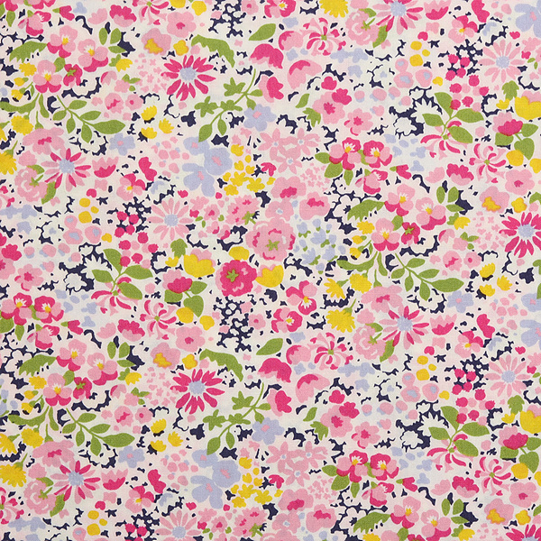퀼트의시작은? 엔조이퀼트와 함께,[고바야시] 잔꽃무늬 6878 프린트원단 - 핑크