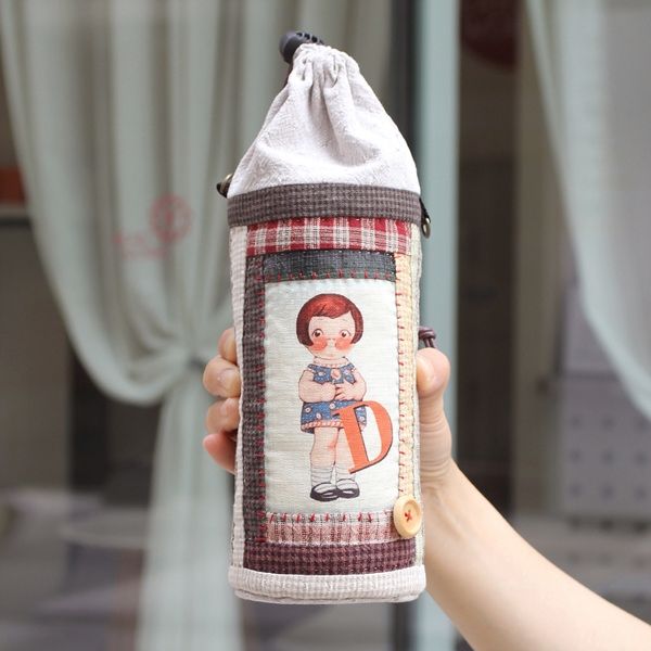 퀼트의시작은? 엔조이퀼트와 함께,[바이핸즈] 퀼트패키지 가방 - 페이퍼 돌 텀블러백