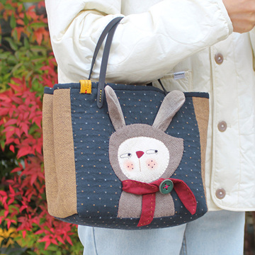 [바이핸즈] 퀼트패키지 가방 - 순이 토트백 (개)