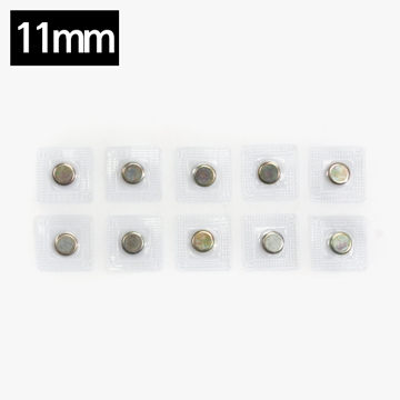 [바이핸즈] 숨김 자석 스냅 단추 5개 1세트 - 11mm (set)