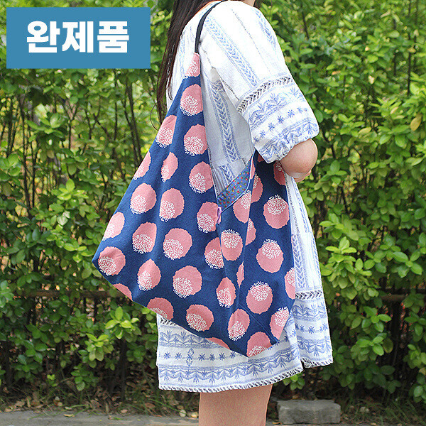 퀼트의시작은? 엔조이퀼트와 함께,[바이핸즈] 퀼트완제품 가방 - 만들기 쉬운 에치노 린넨 에코백 2