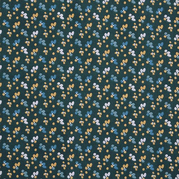 퀼트의시작은? 엔조이퀼트와 함께,도모텍스 프랑스 수입원단 퀼트 꽃무늬 면원단 - 누잇카멜
