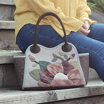 [바이핸즈] 퀼트완제품 가방 - 도일리 토트백 (개)