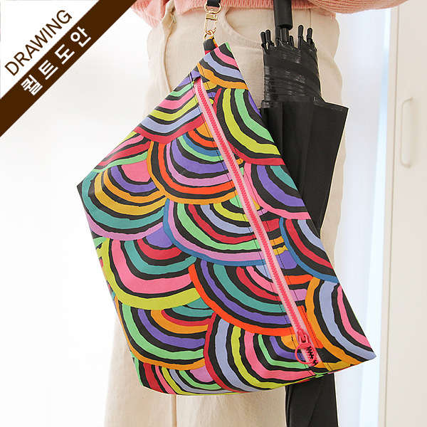 [바이핸즈] 퀼트도안 - 방수 파우치(L)