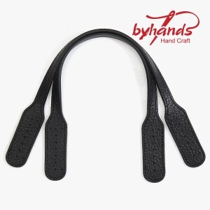 [바이핸즈] 엠보무늬 가죽 토트핸들 36cm 40-5701(S) ※ (개)
