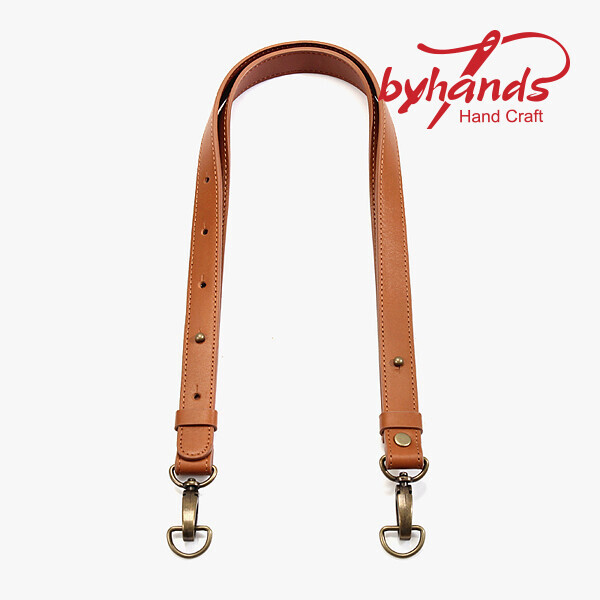 소가죽 숄더 크로스 겸용 핸들(78cm - 135cm) 44-13302 ※