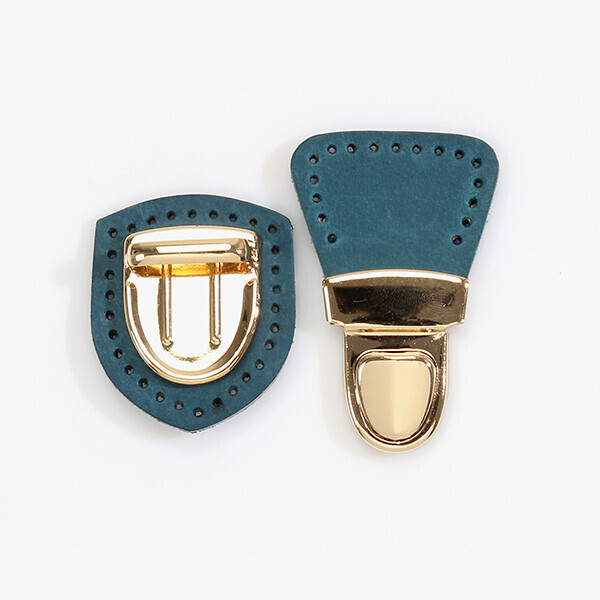 바이핸즈 럭셔리 골드 청동 통가죽 가방후크 가방잠금장치 부자재 12-0407 ※