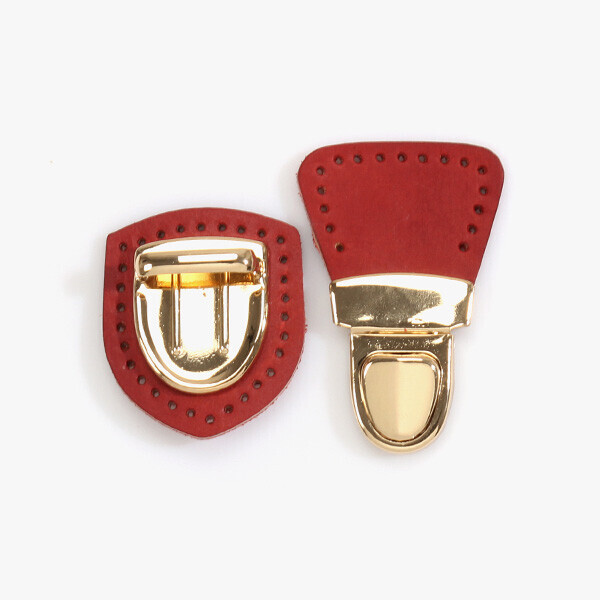 바이핸즈 럭셔리 골드 청동 통가죽 가방후크 가방잠금장치 부자재 12-0407 ※